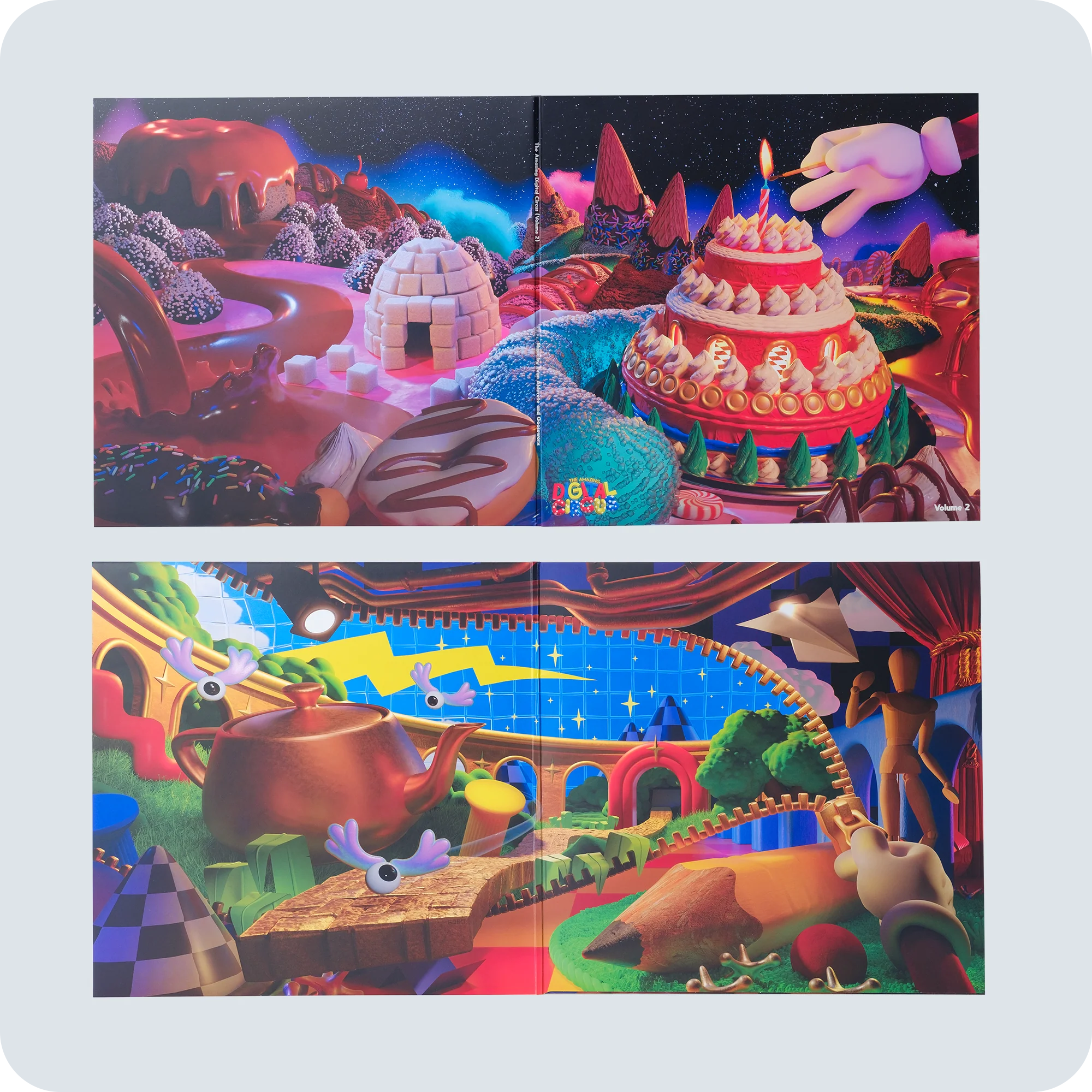 Digital Circus Vinyl Record #2 - Image 4